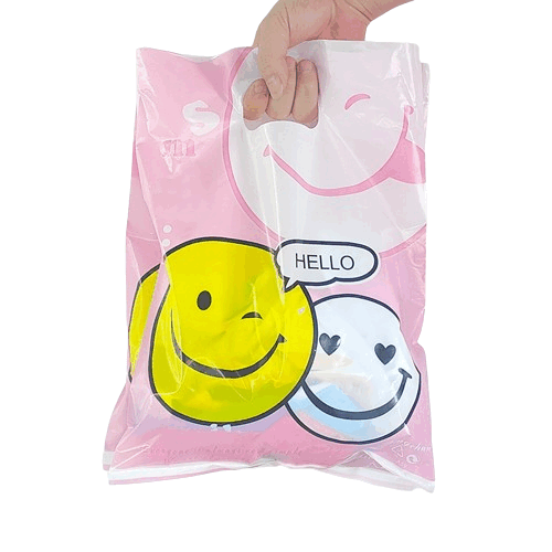 ¿Qué diseños innovadores podemos esperar en la bolsa de plástico con cara sonriente de moda?